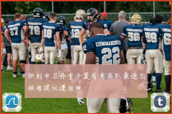 热刺中卫丹索今夏有意离队桑德兰租借提议遭拒绝
